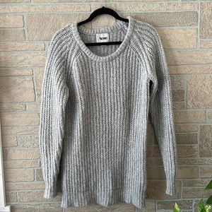 Acne Gray Crew Neck Sweater